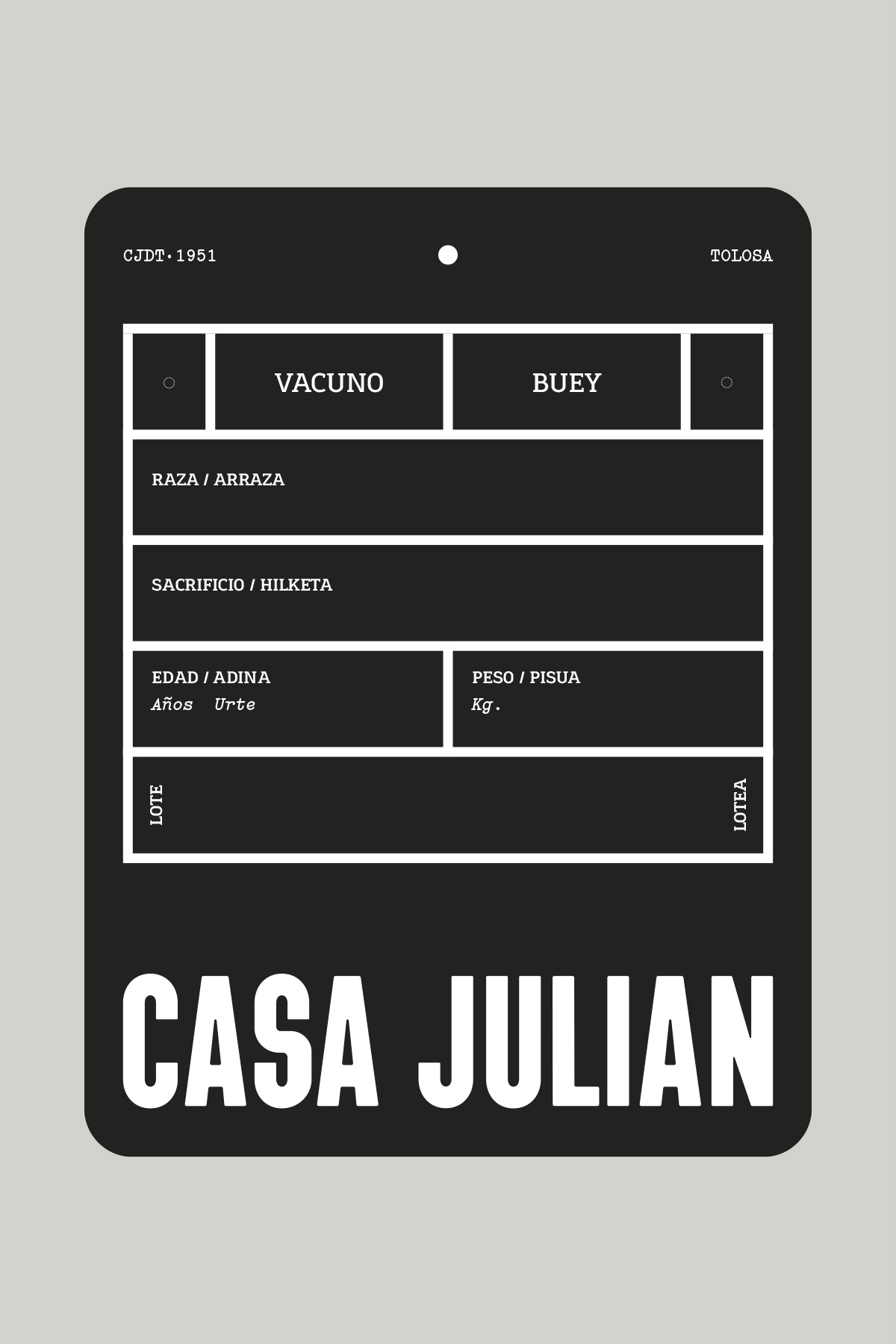 Etiqueta txuleta - 2