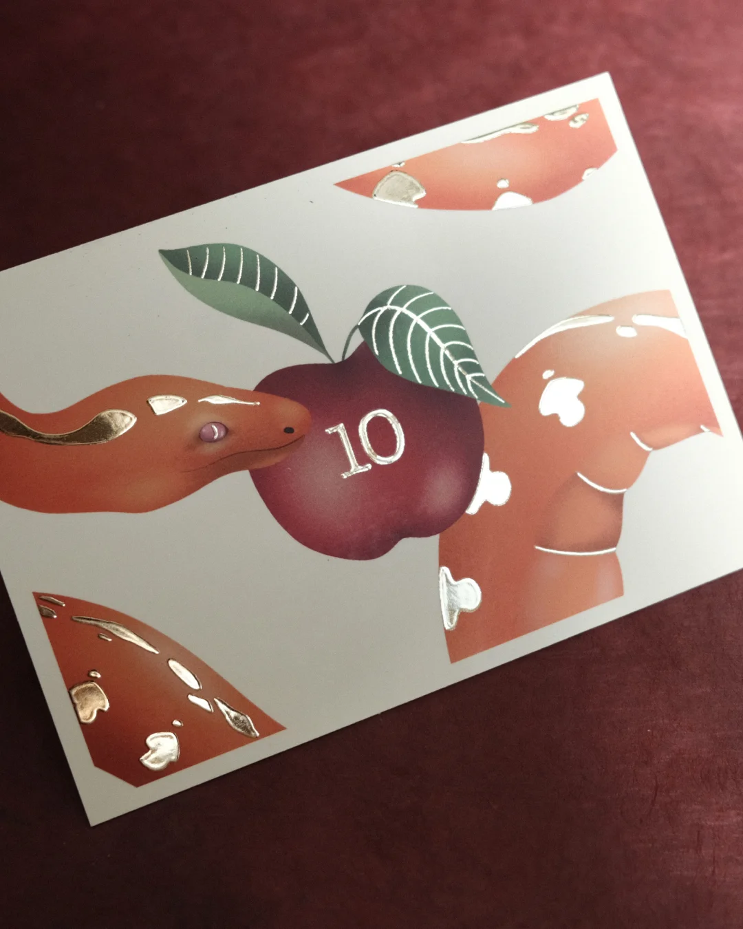 Postal Aniversario 10 - 1